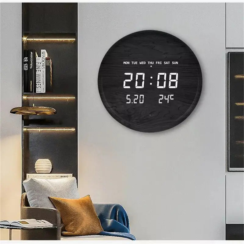 LED Design Wall Clock – view 3