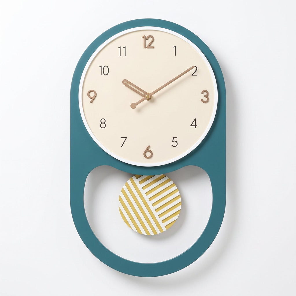 Pendulum Design Wall Clock for UK interiors