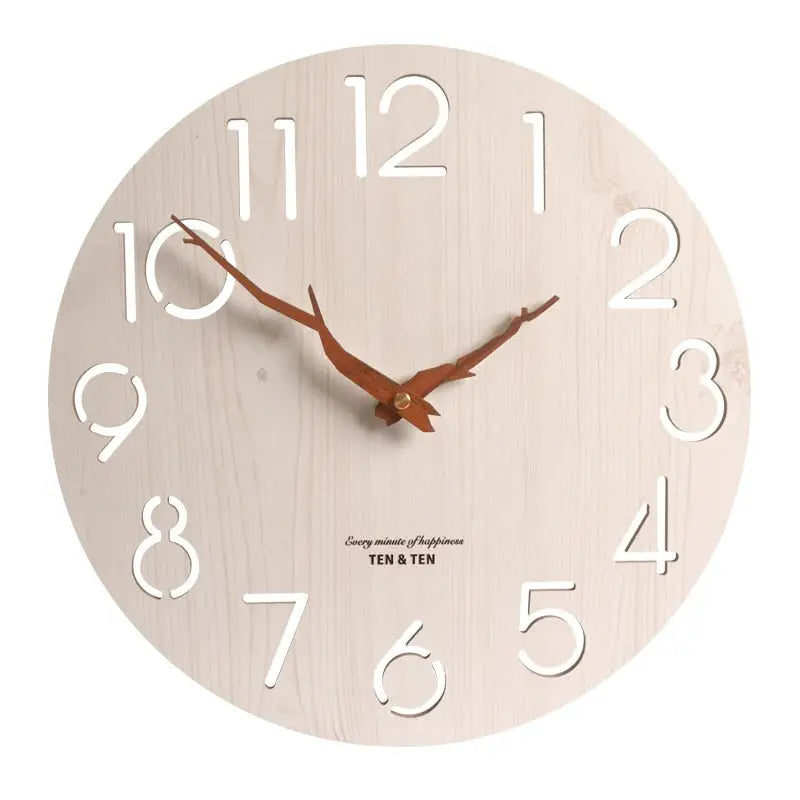 Bamboo Wood Wall Clock – view 11