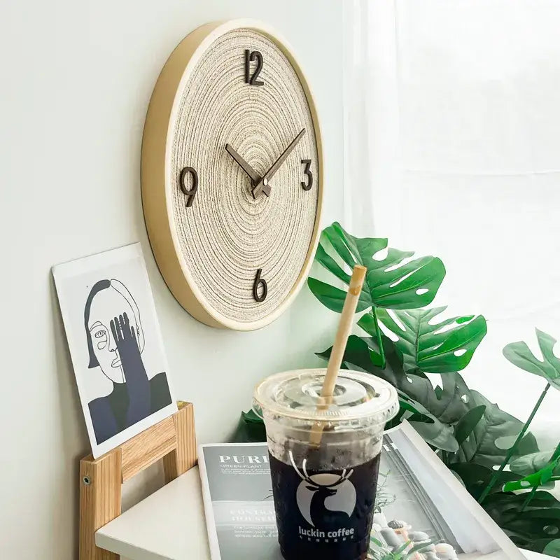 Golden Sand Wall Clock – view 6