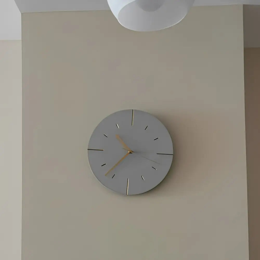 Cement Effect Wall Clock – view 4
