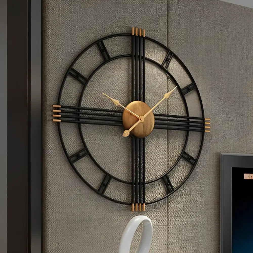 Industrial Design Wall Clock – view 6