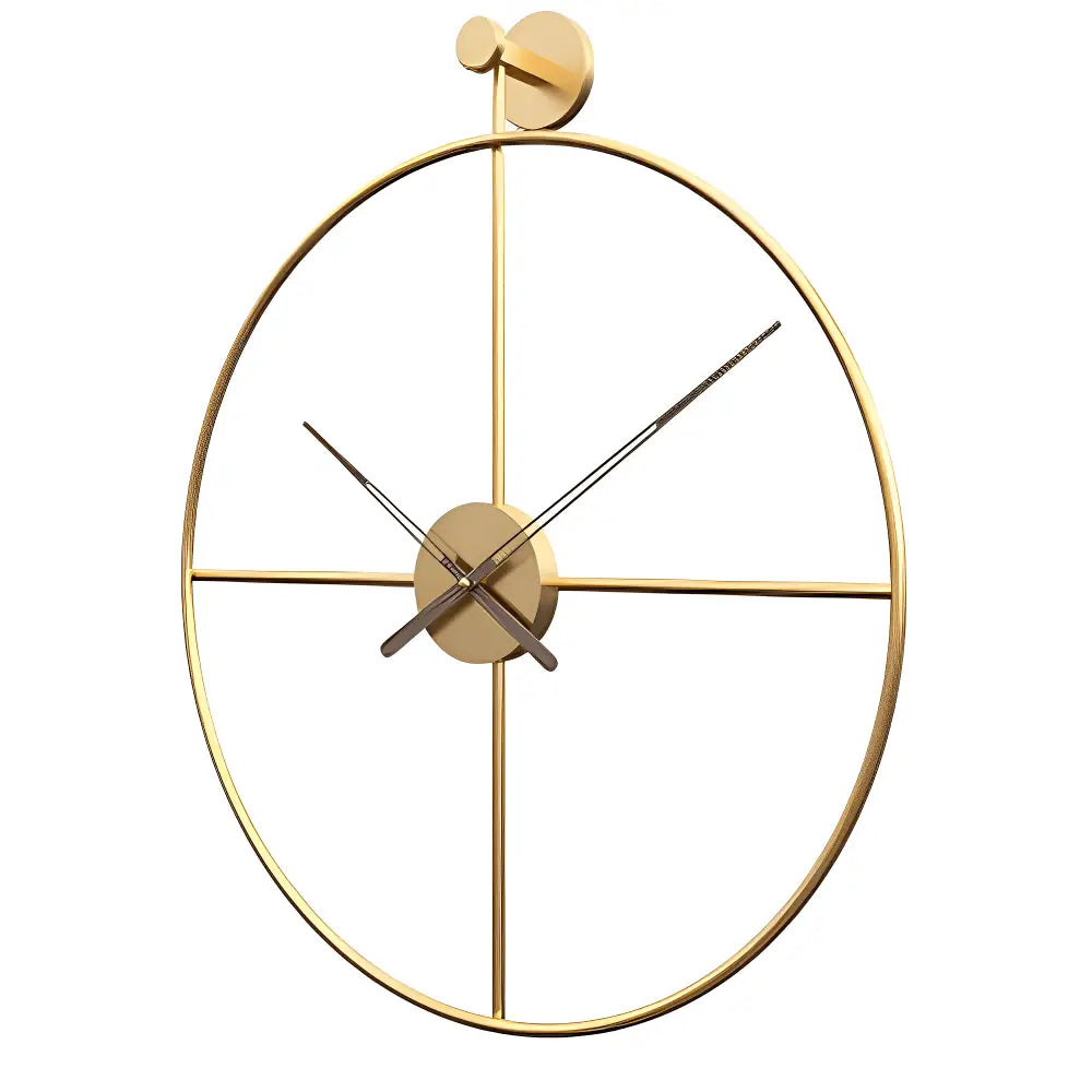 Crossed Circle Design Wall Clock – view 7