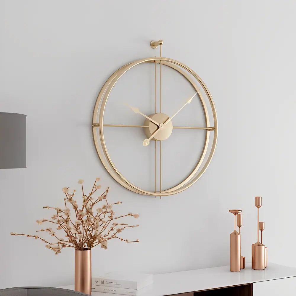 Spherical Rings Wall Clock – view 7