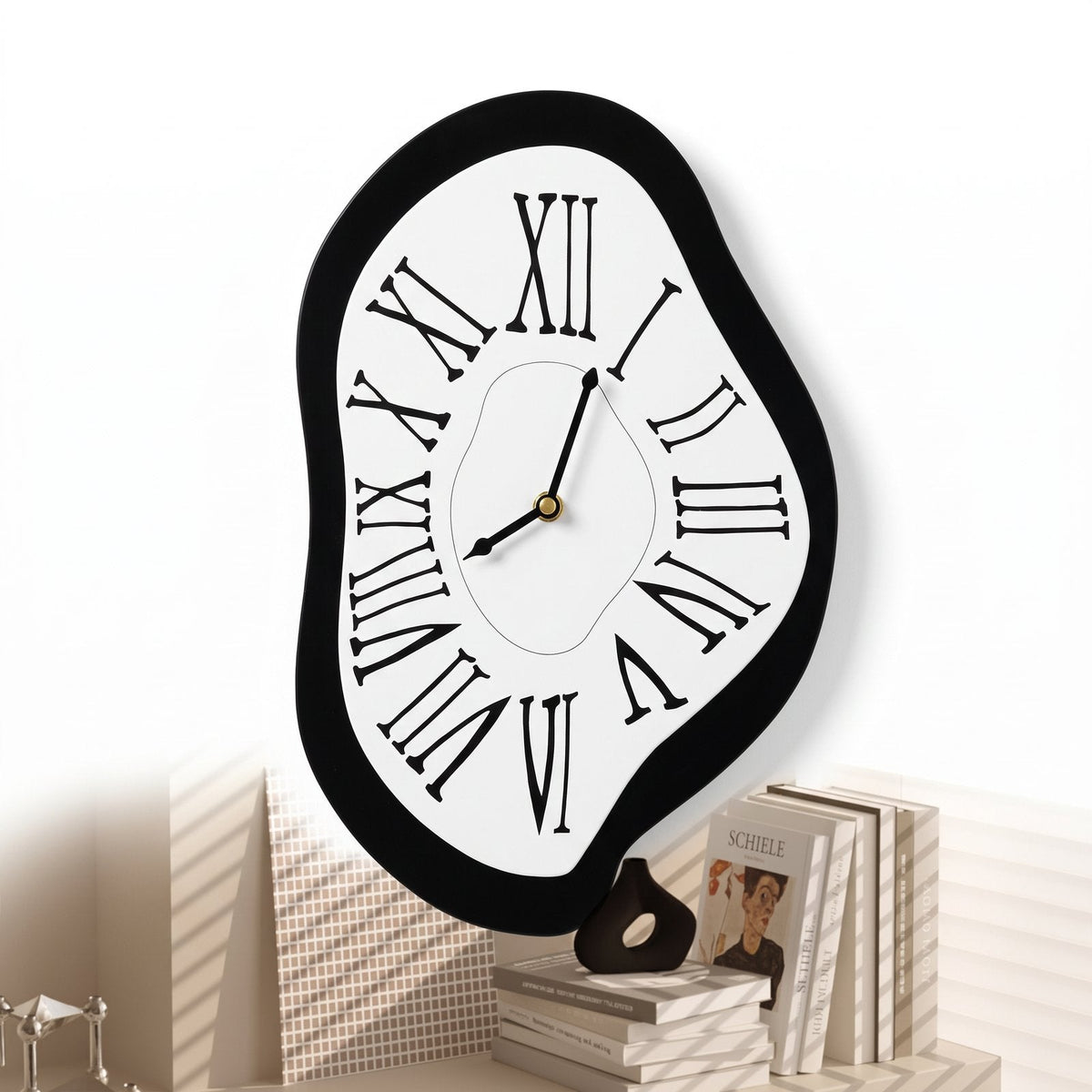 Surrealist Art Wall Clock for UK interiors