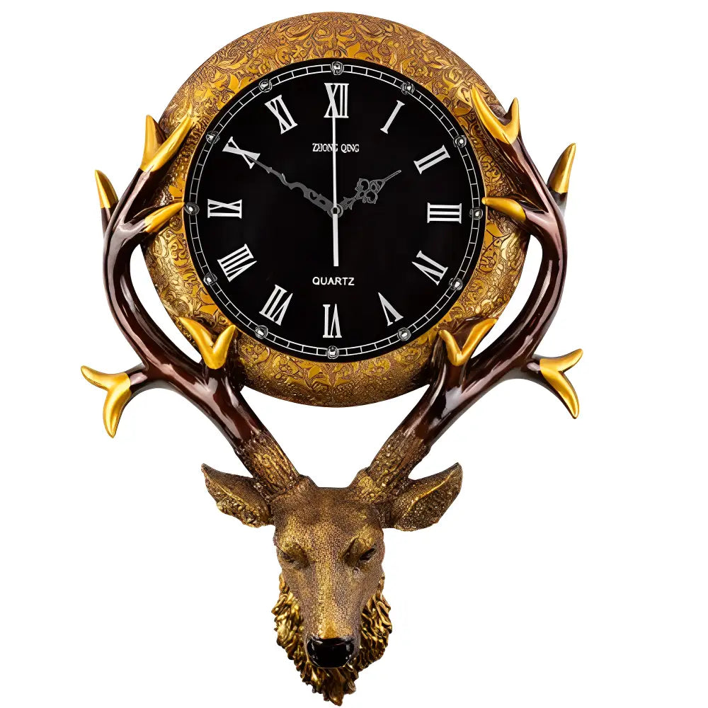Deer Head Wall Clock – view 9