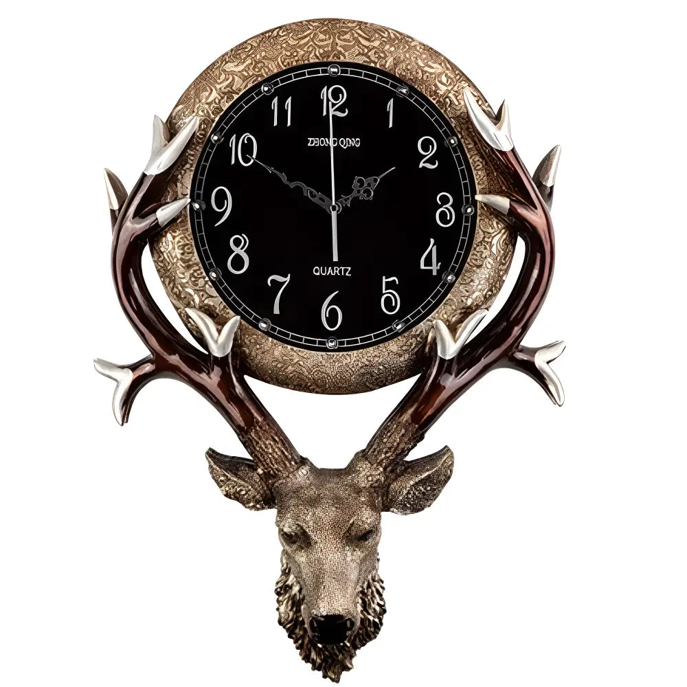 Deer Head Wall Clock – view 11