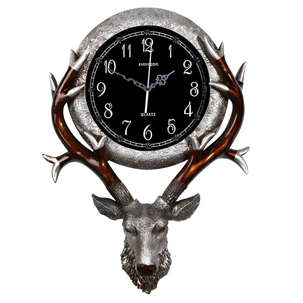 Deer Head Wall Clock – view 7