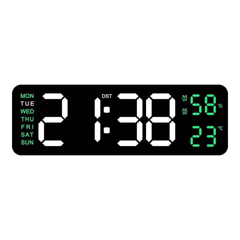 LED Wall Clock Numbers for UK interiors