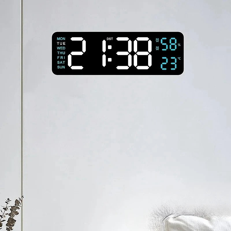 LED Wall Clock Numbers for UK interiors