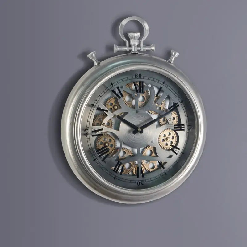 Turning Gear Wall Clock – view 4