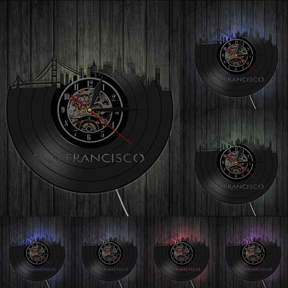 Skyline LED Wall Clock for UK interiors
