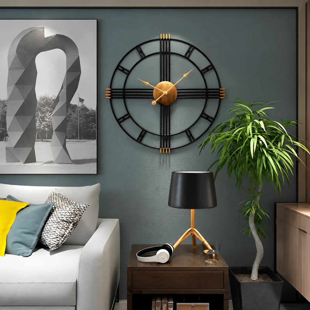 Industrial Design Wall Clock – image 3