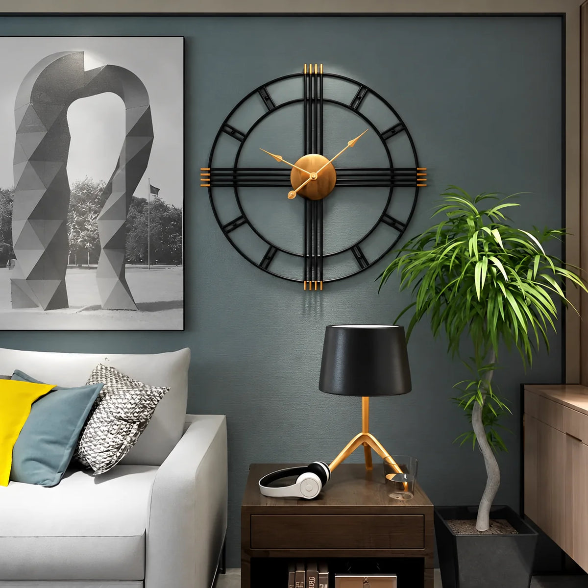 Industrial Design Wall Clock – image 3