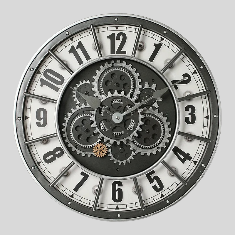 Industrial Gears Wall Clock – product image