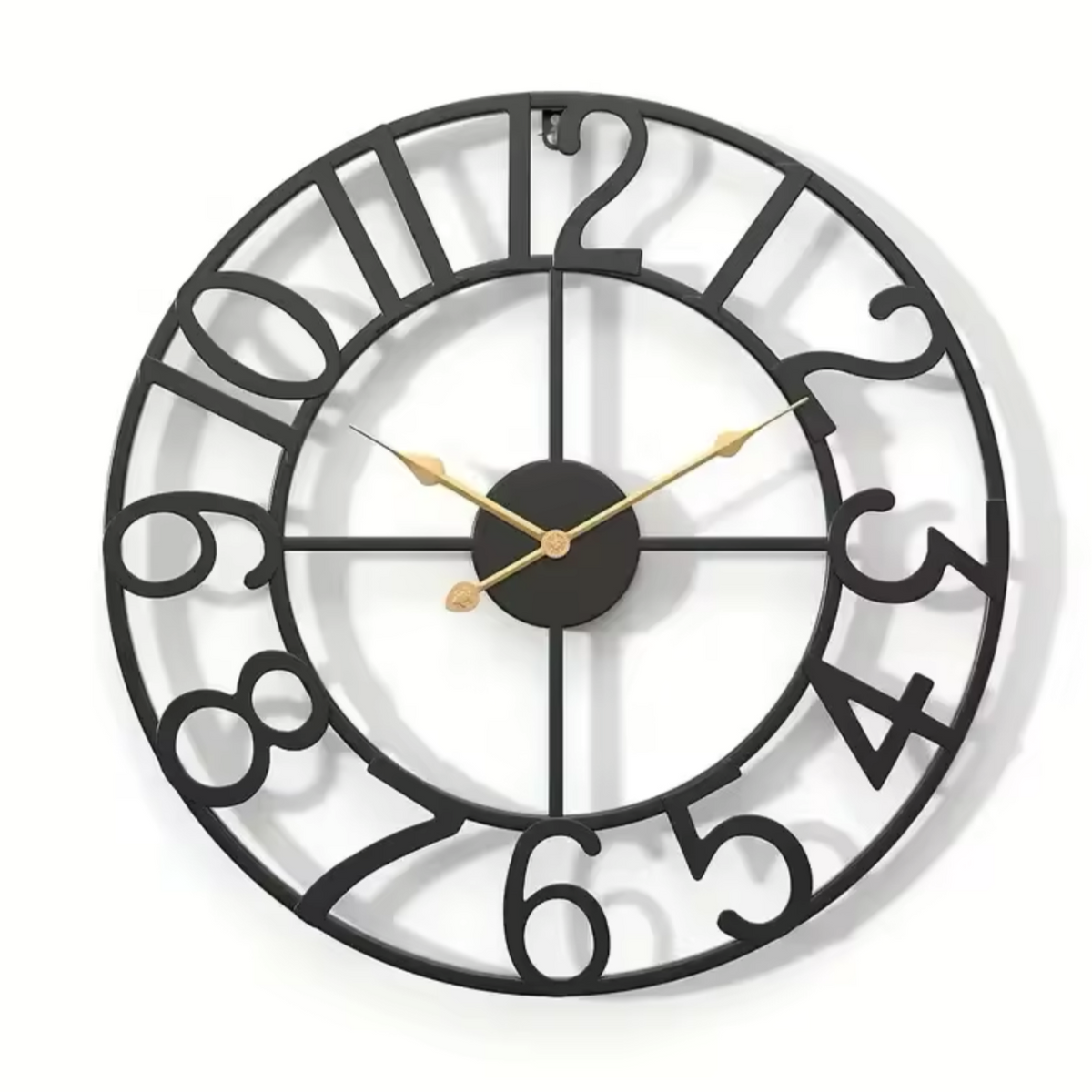 Industrial Numbers Wall Clock – product view 6