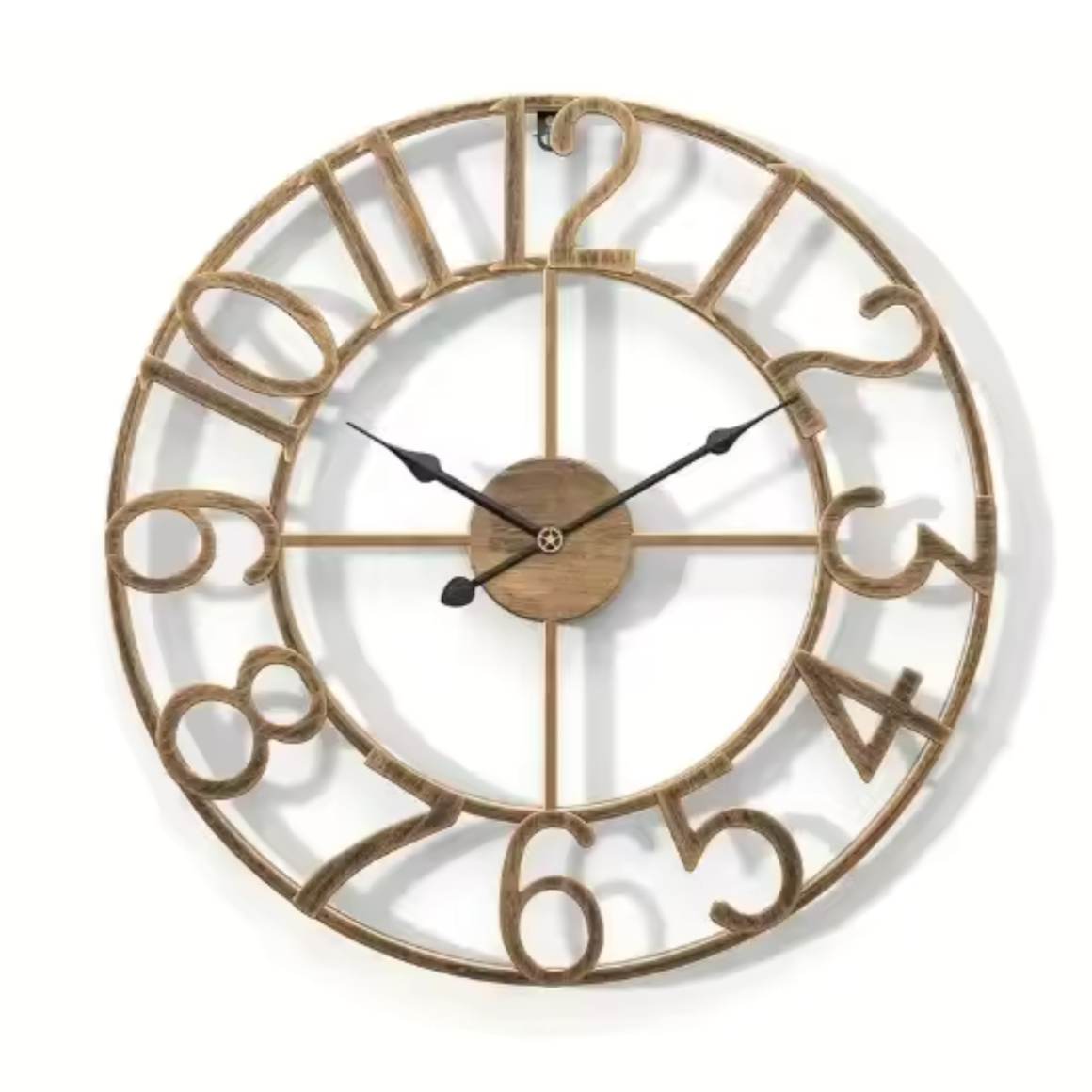 Industrial Numbers Wall Clock – product view 7