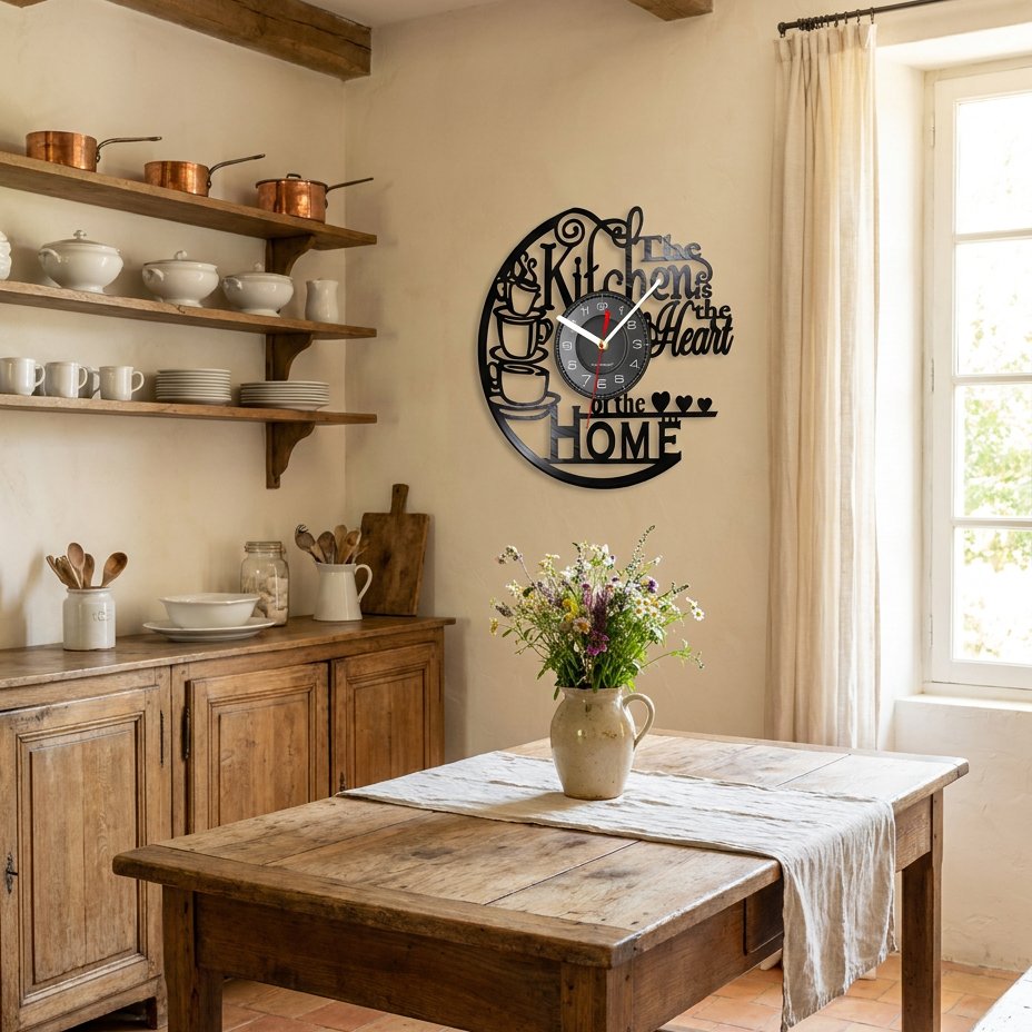 Kitchen Cafe Wall Clock – product view 2