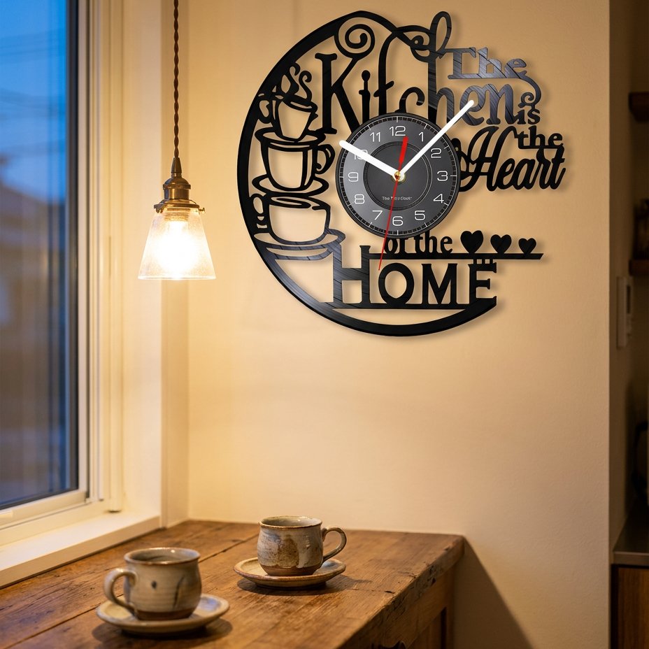 Kitchen Cafe Wall Clock – product view 4