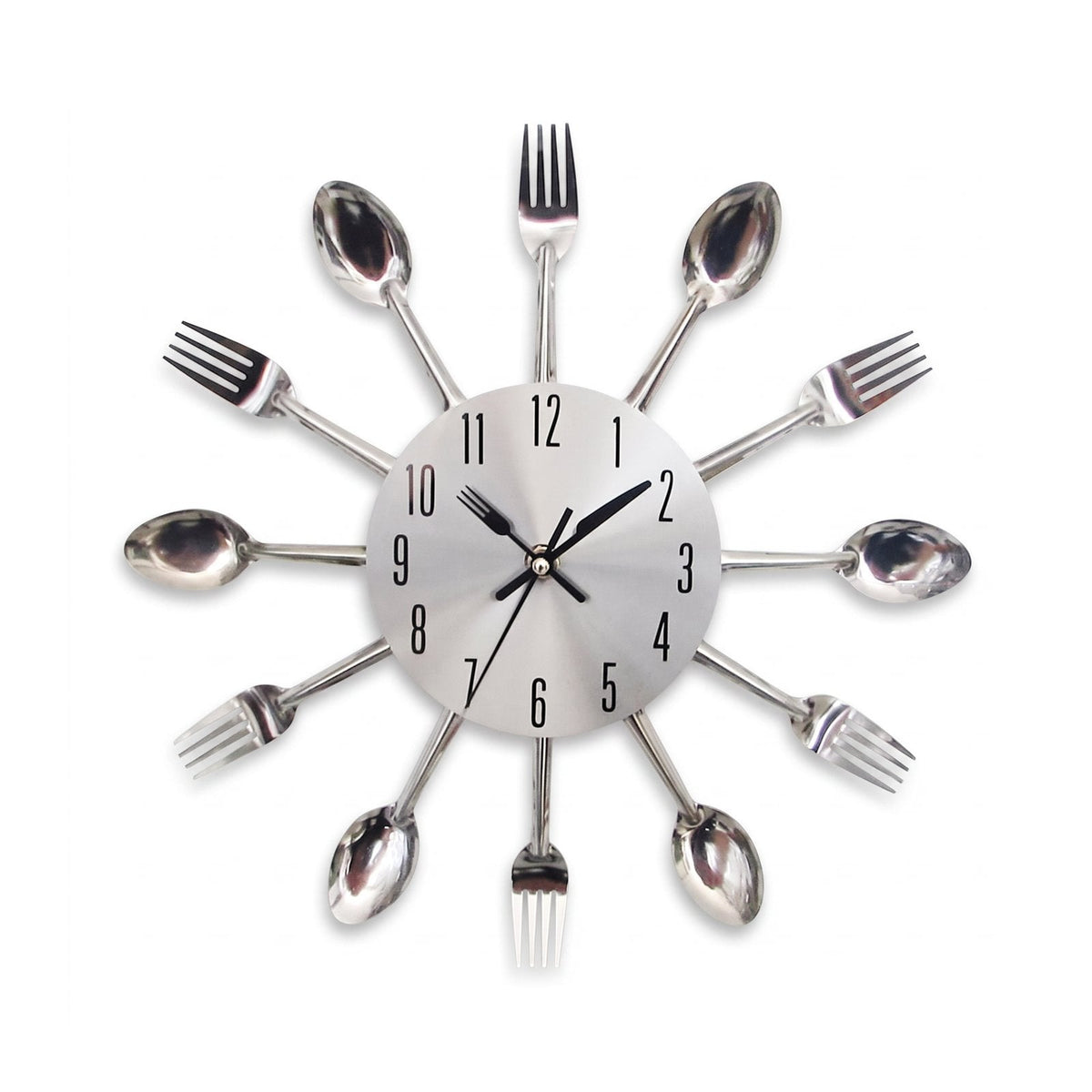 Kitchen Cutlery Wall Clock – product view 5
