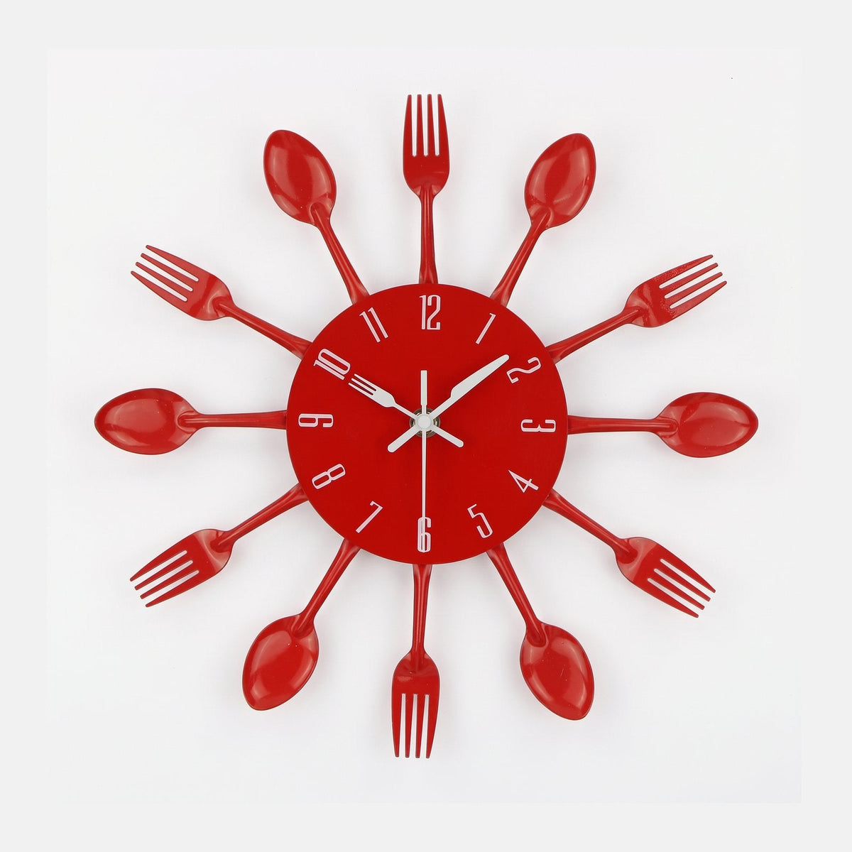 Kitchen Cutlery Wall Clock – product view 7