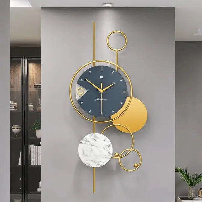 Large Contemporary Decorative Wall Clock – view 2
