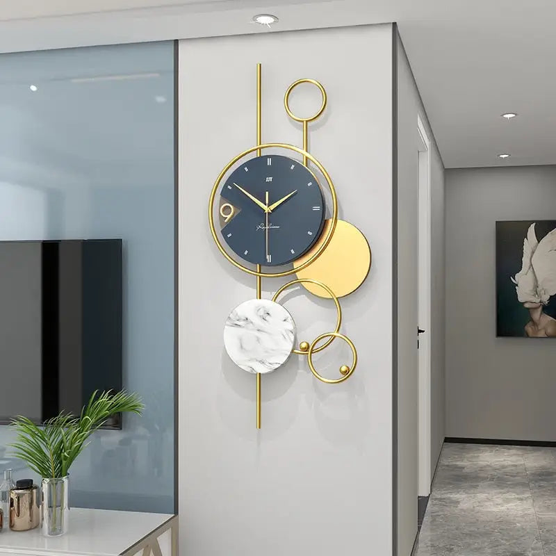 Large Contemporary Decorative Wall Clock – view 3