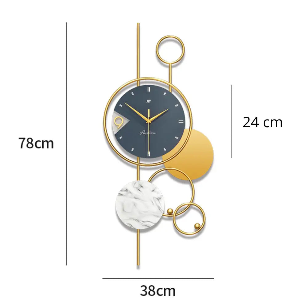 Large Contemporary Decorative Wall Clock – view 10