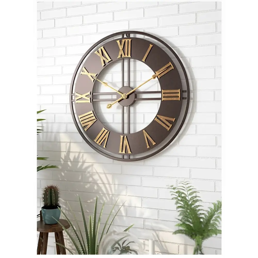 Large Industrial Wall Clock – view 4