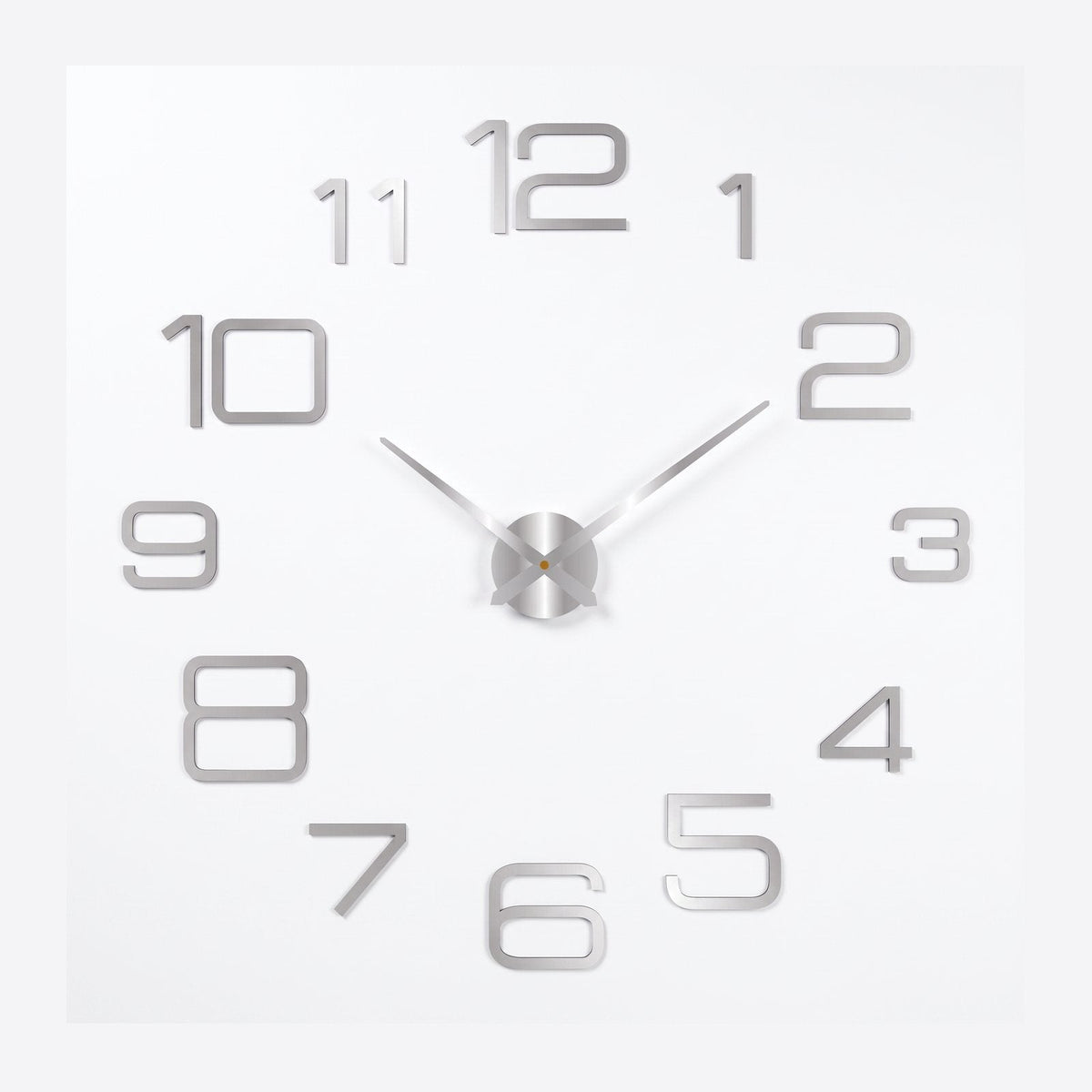 Large Modern Numbers Wall Clock – product view 4