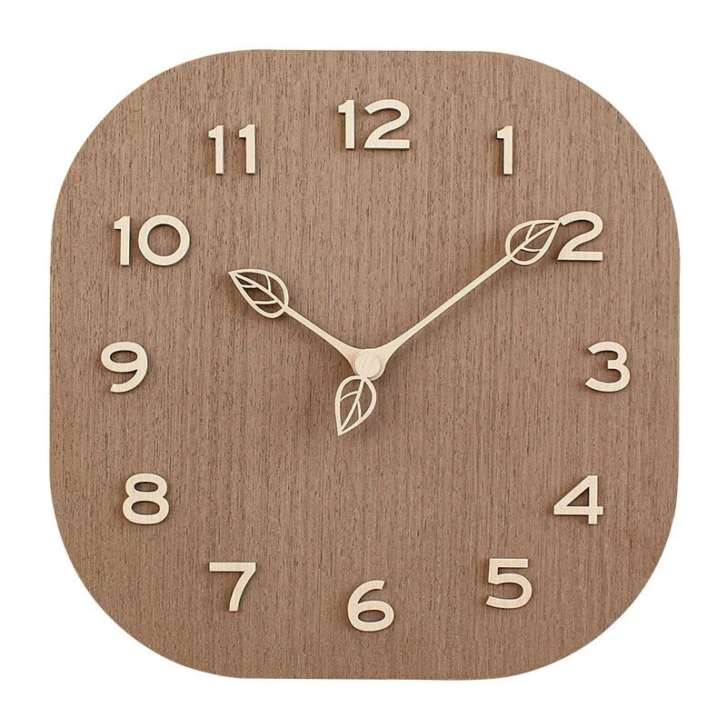 Leaf Design Wall Clock – product view 5