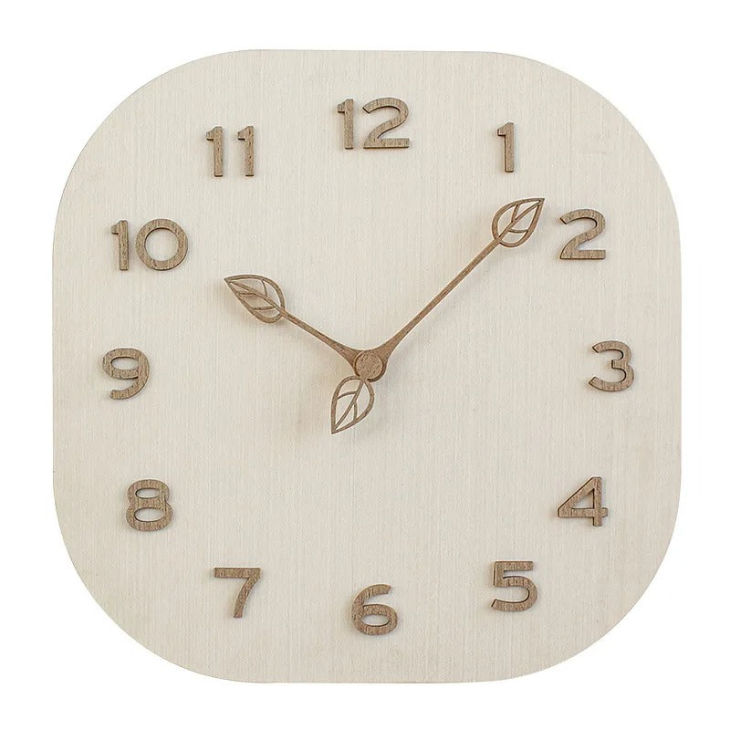 Leaf Design Wall Clock – product view 6