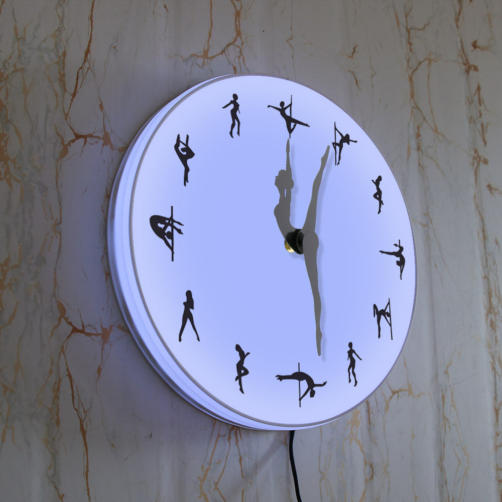 LED Dancer Wall Clock – product view 5