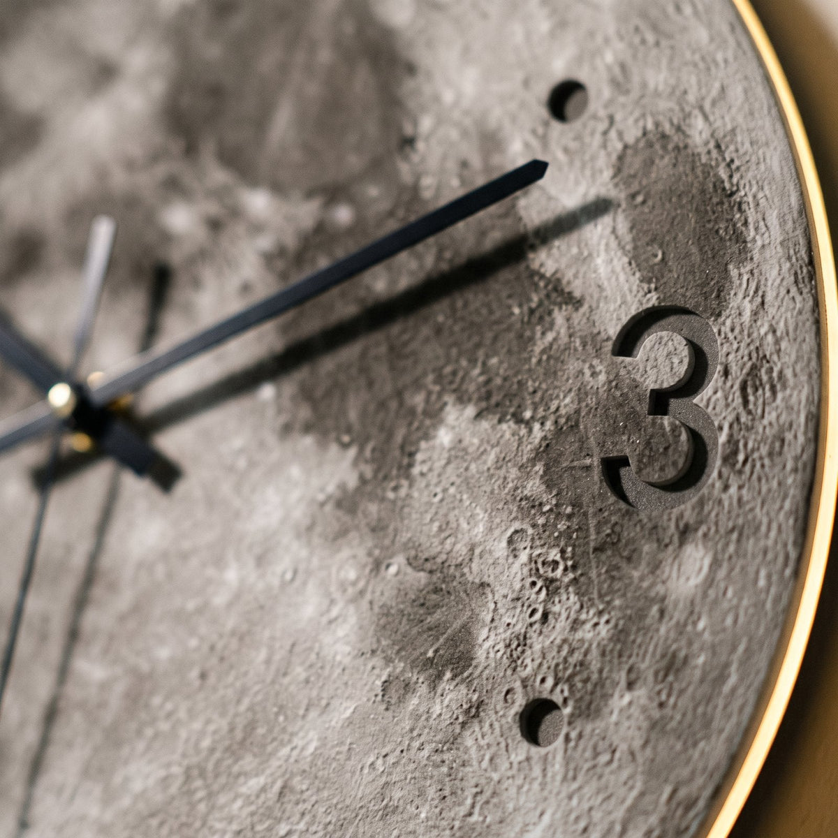 LED Lunar Wall Clock – product view 6