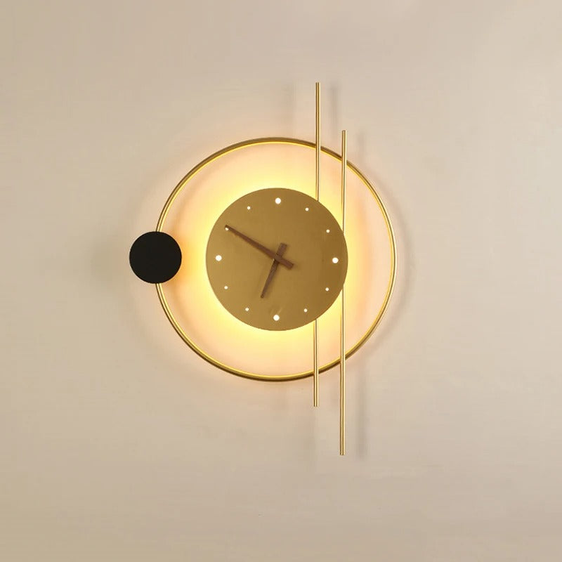 Luminous Circle Wall Clock – product view 3
