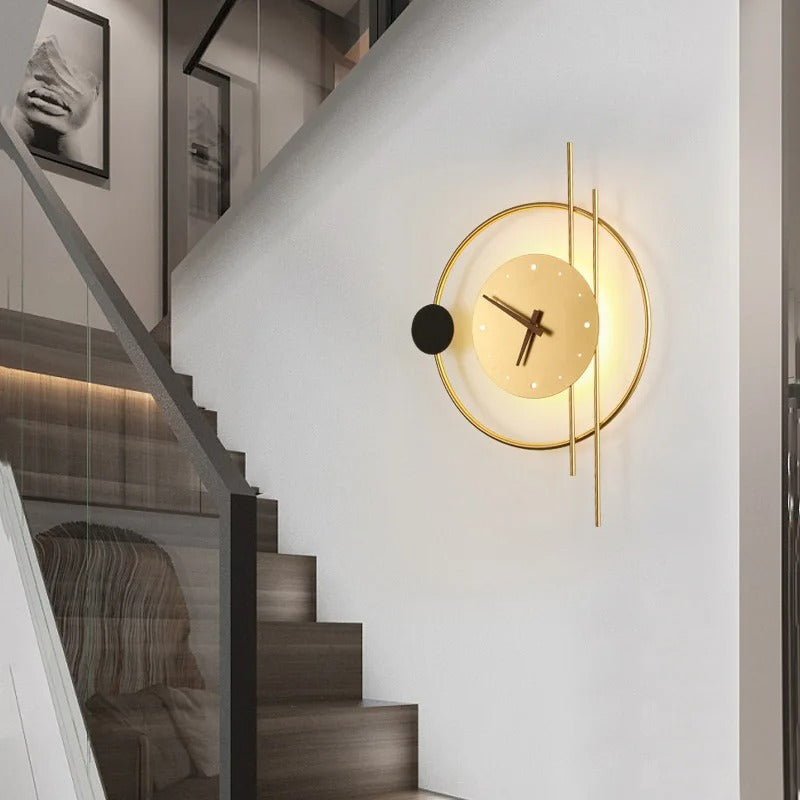 Luminous Circle Wall Clock – product view 4