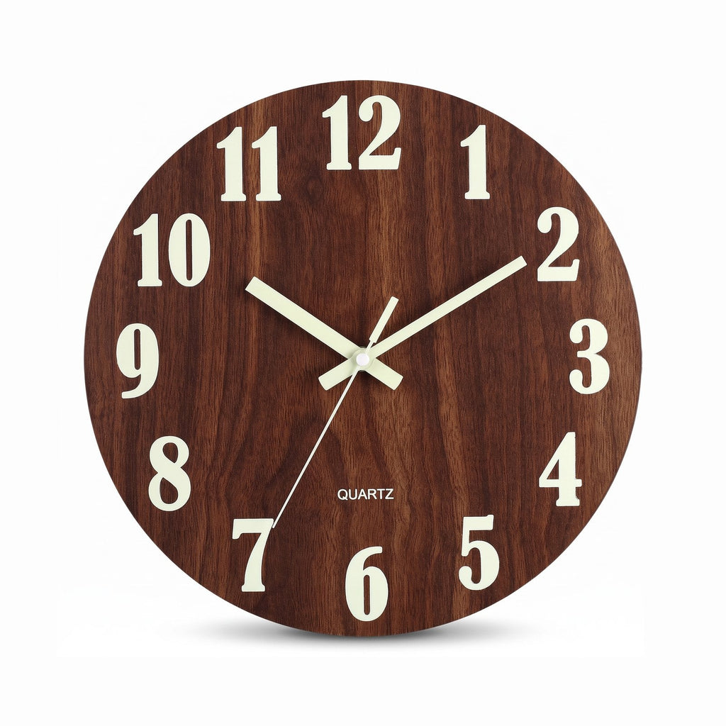 Luminous Numbers Wall Clock – product view 4