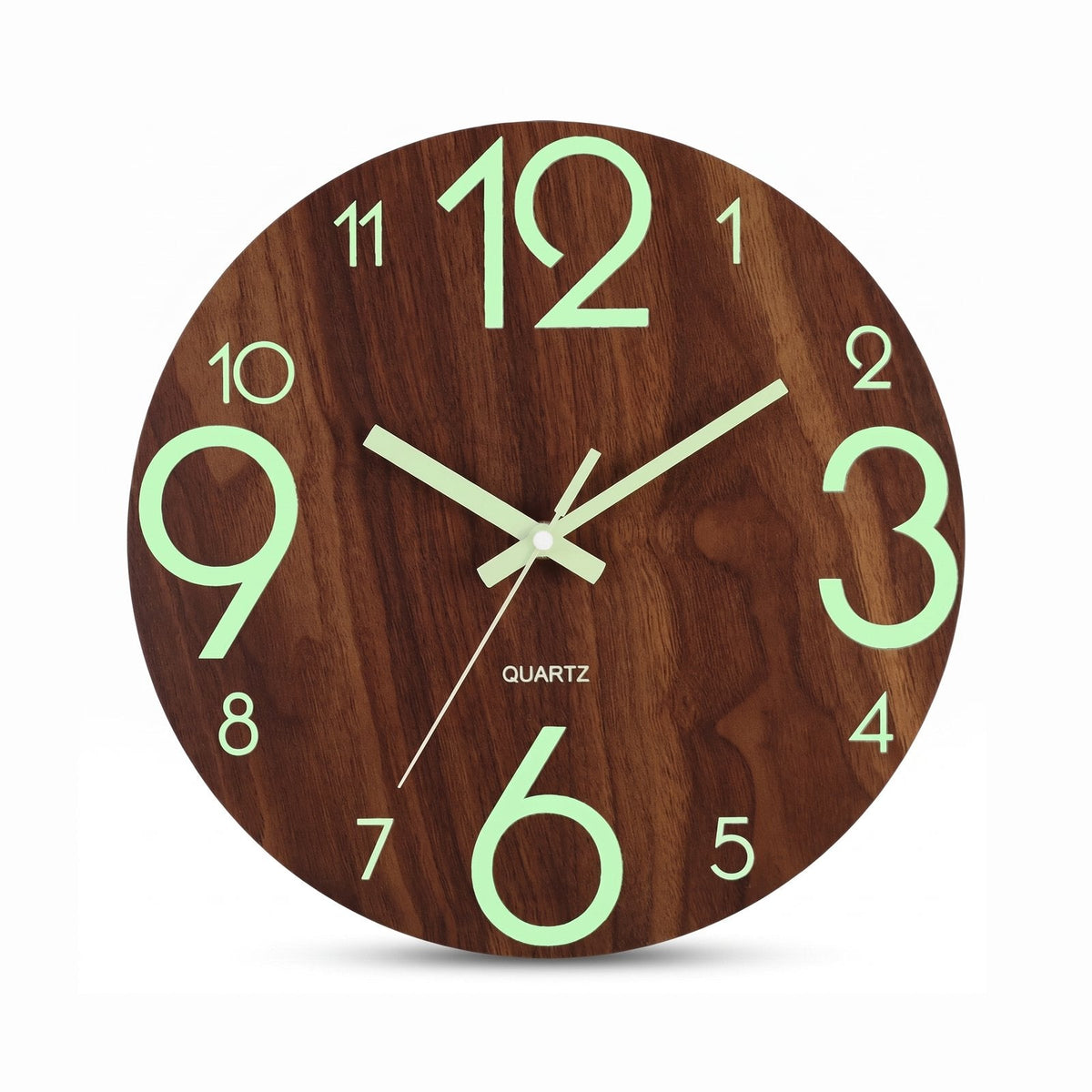 Luminous Numbers Wall Clock – product view 5