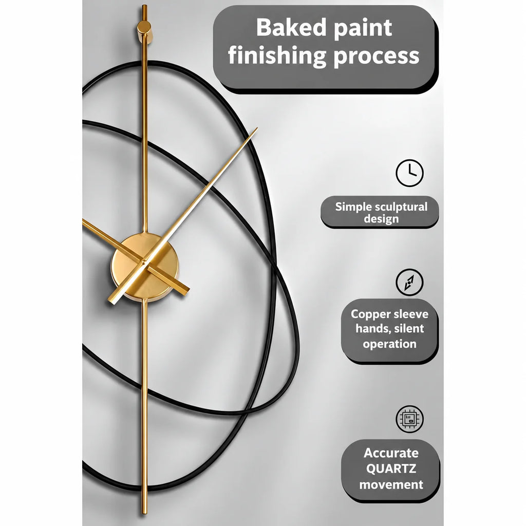 Luxury Rings Wall Clock – image 6