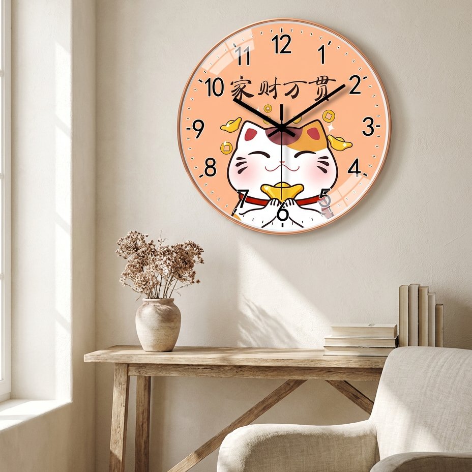 Maneki Cat Wall Clock – product image