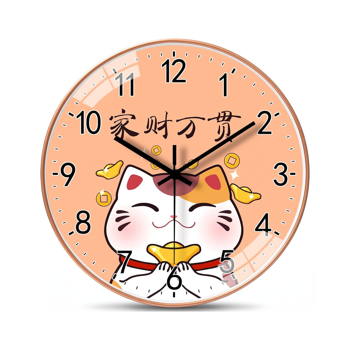 Maneki Cat Wall Clock – product view 5