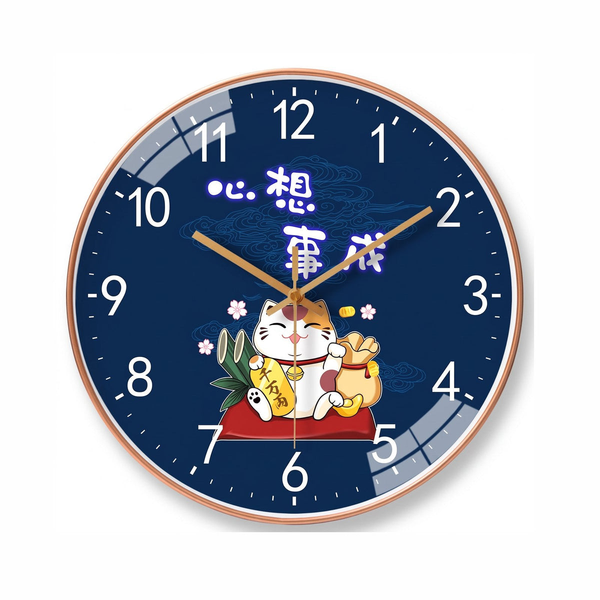 Maneki Cat Wall Clock – product view 6