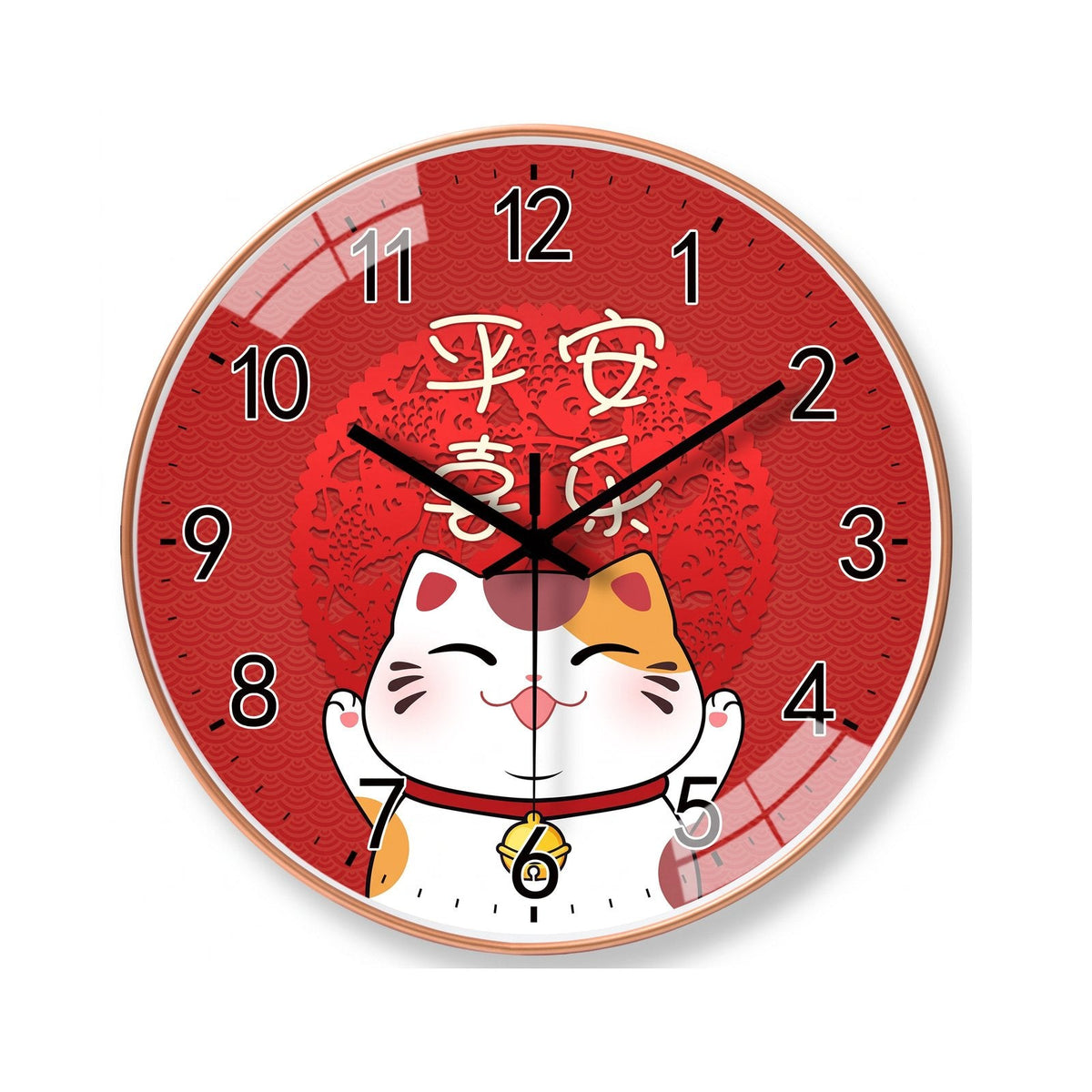 Maneki Cat Wall Clock – product view 9
