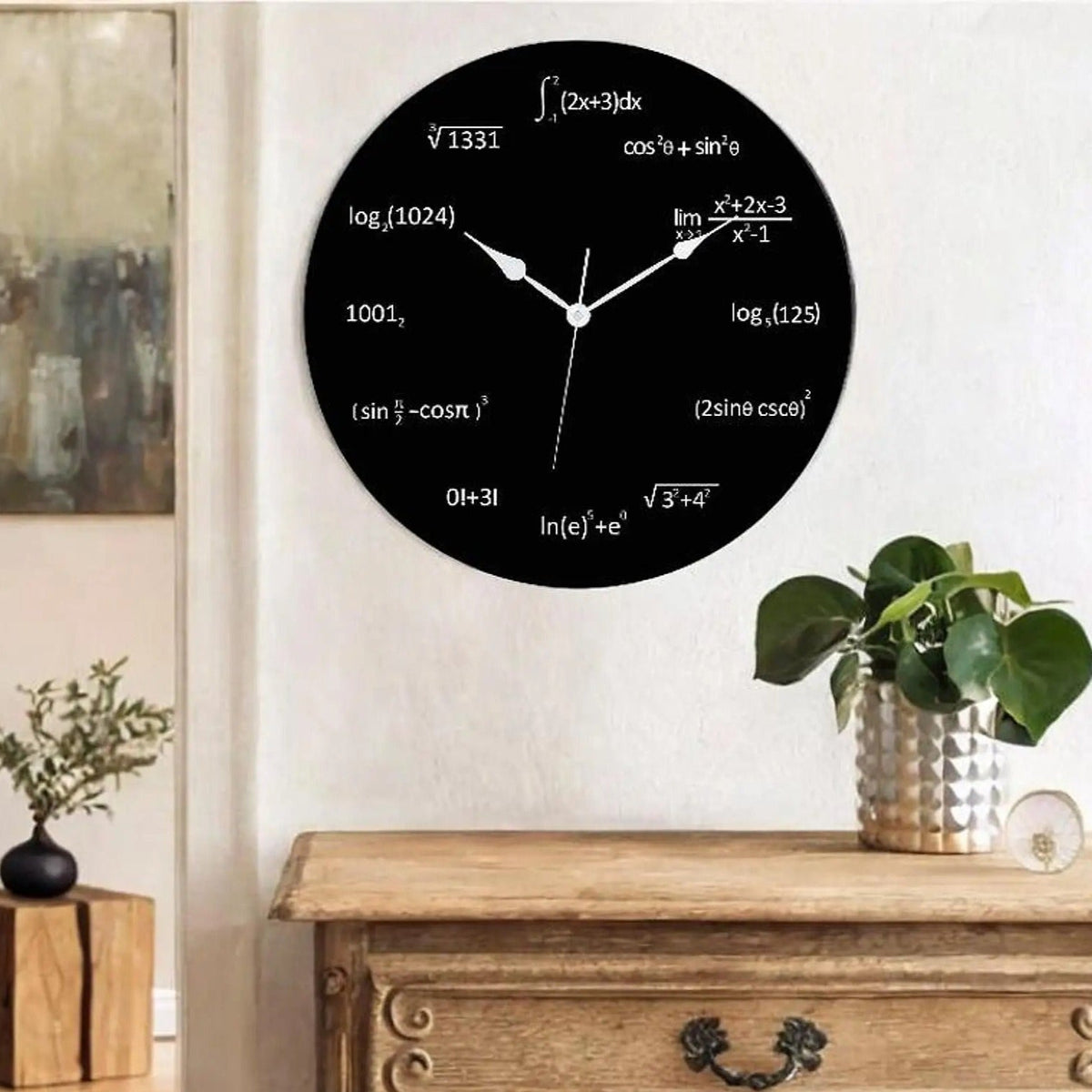 Math Equations Wall Clock – product image