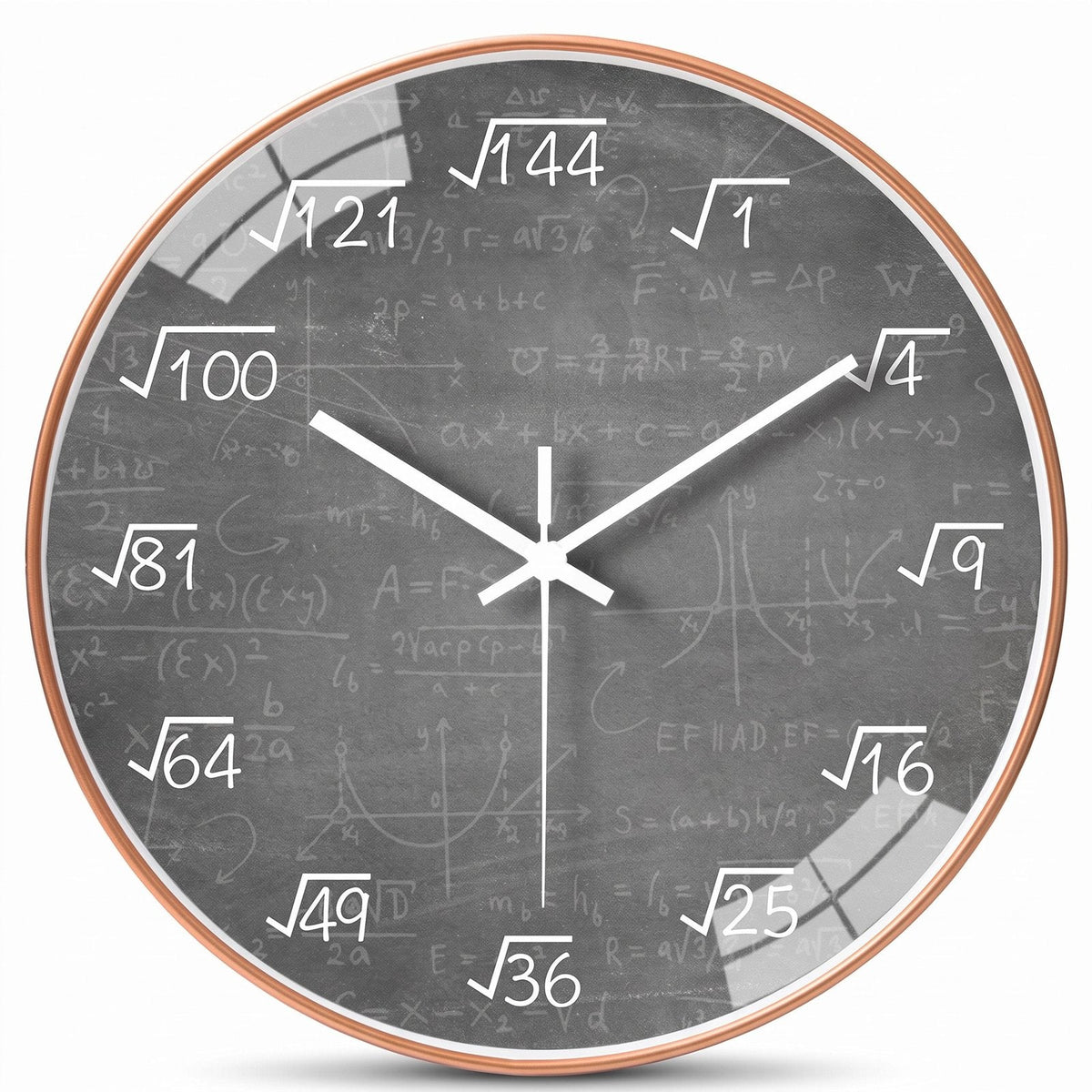 Mathematical Formulas Wall Clock – product view 3