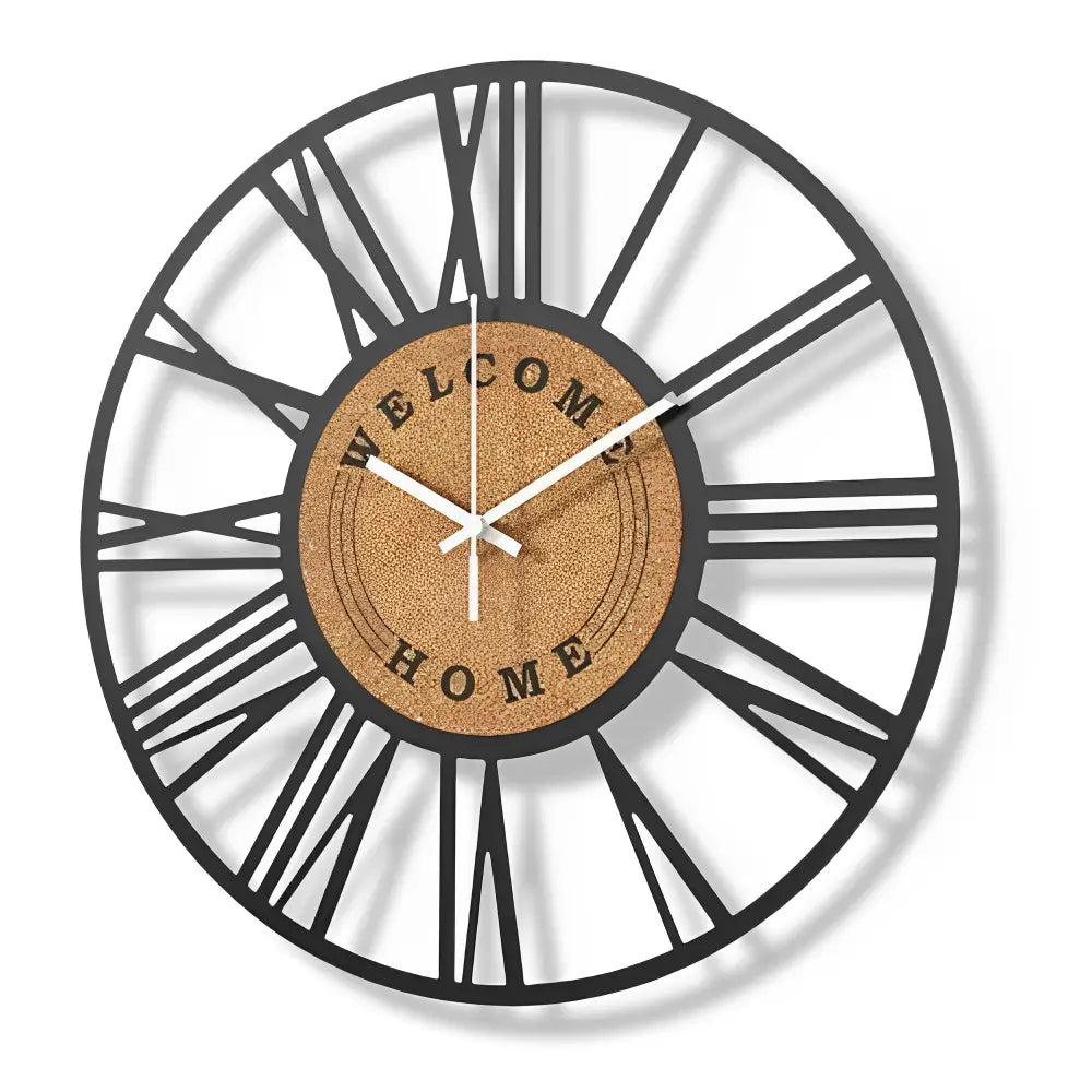 Metal and Cork Wall Clock – view 6