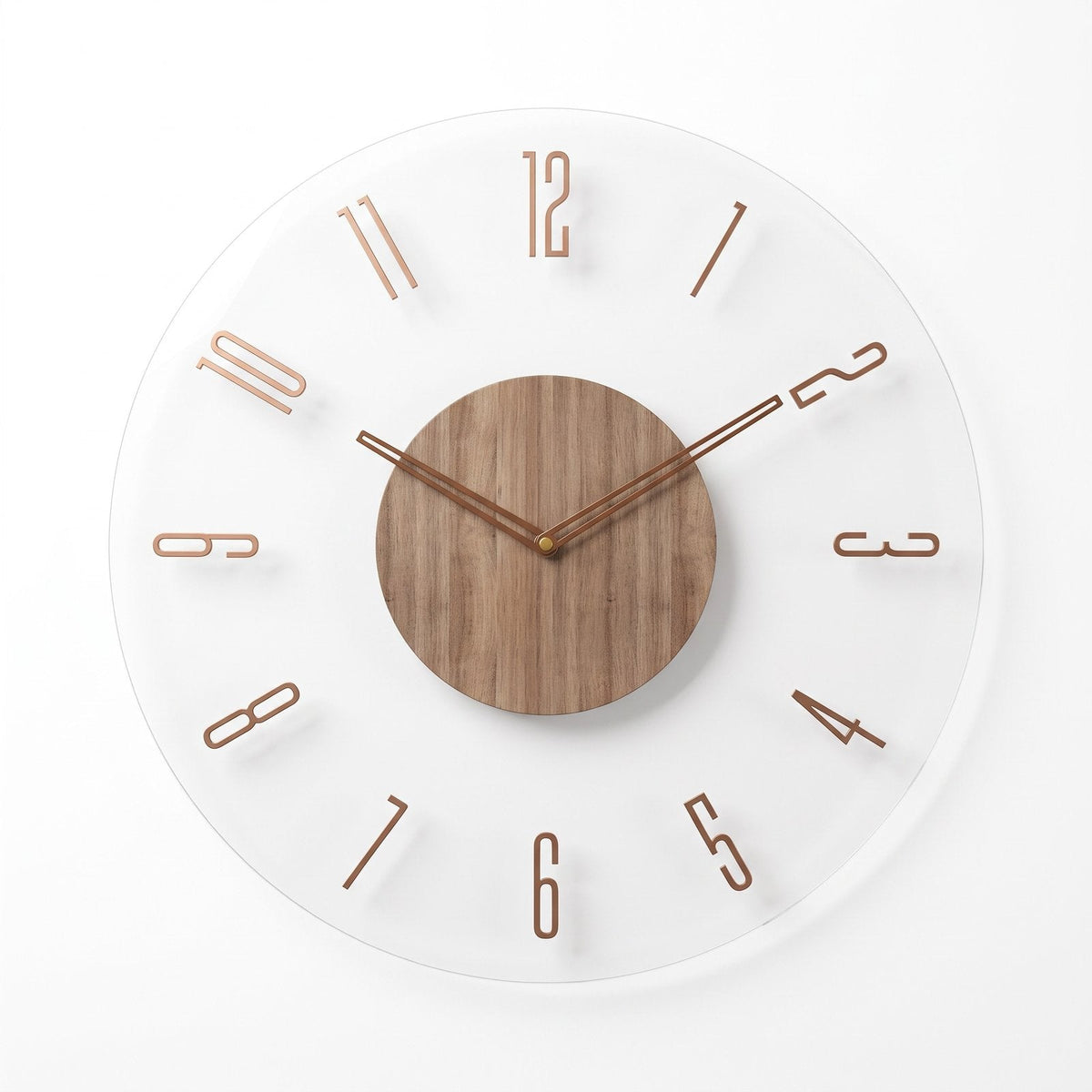 Minimal Wood Wall Clock – product view 16