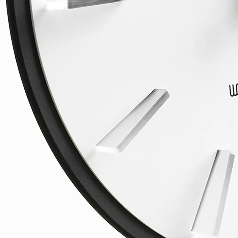 Minimalist Black Wall Clock – product view 5