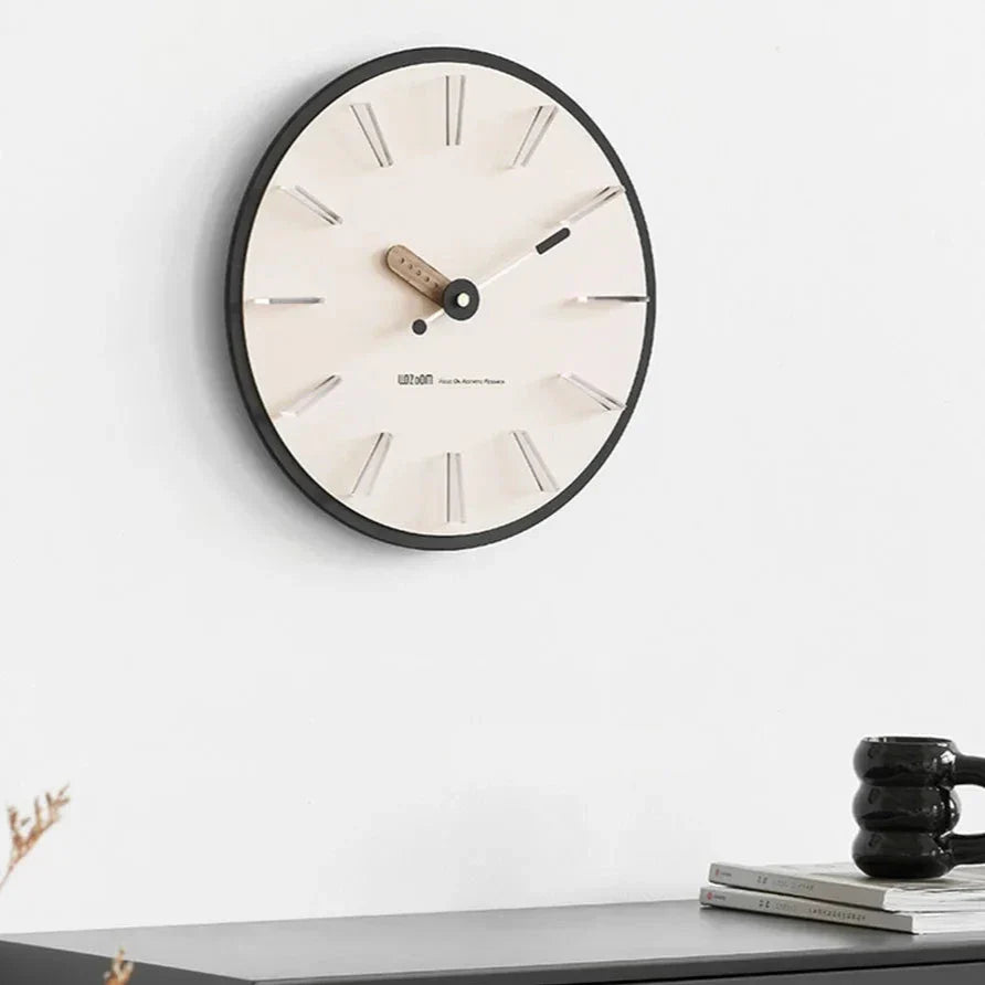 Minimalist Black Wall Clock – product view 7