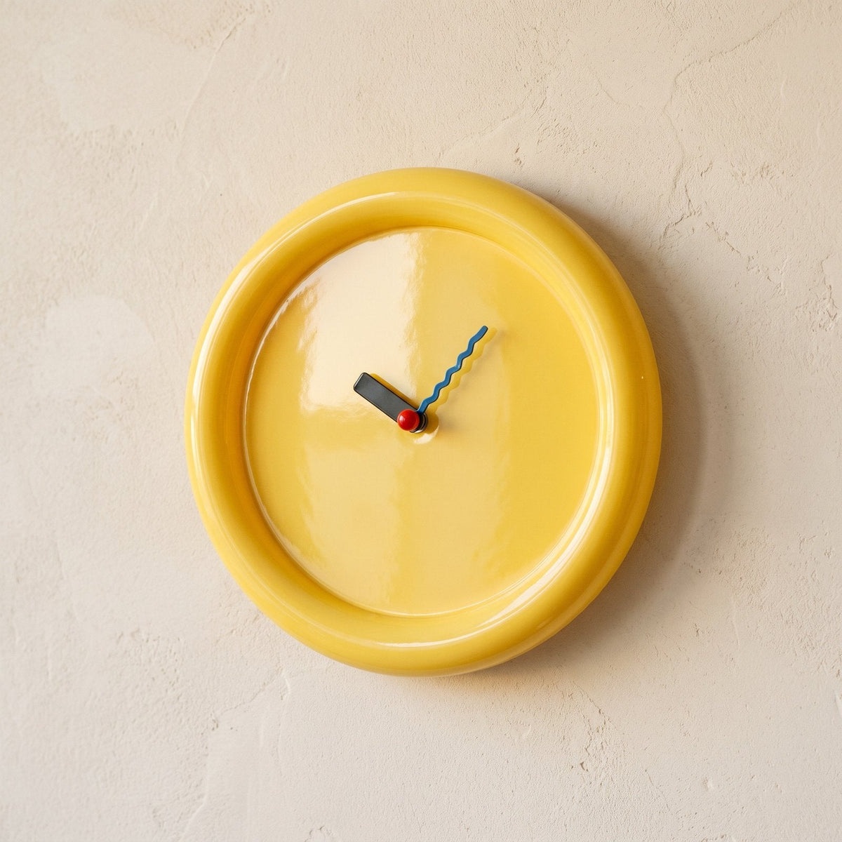 Minimalist Blue Dial Wall Clock – product view 12